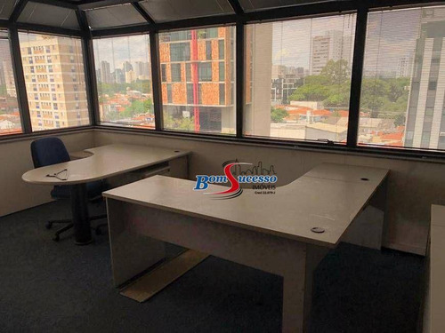 Imagem 7 de 13 de Sala, 200 M² - Venda Por R$ 1.950.000 Ou Aluguel Por R$ 10.000/mês - Brooklin - São Paulo/sp - Sa0157