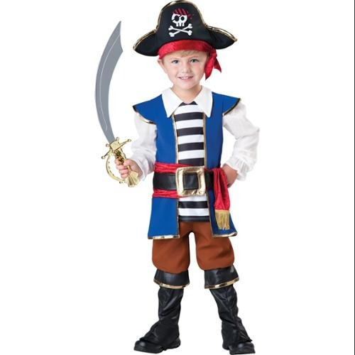 Disfraz Para Niño Pirata Del Tesoro Talla Medium 4t