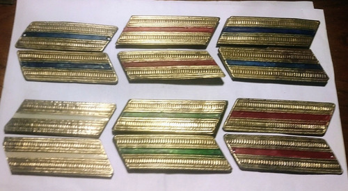 Antiguas Insignias De Cuello De Ejército Época Del 40 .x.par (Usado)