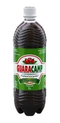 Kit 2 Xarope Guaraná Natural Concentrado Guaracamp De 1l