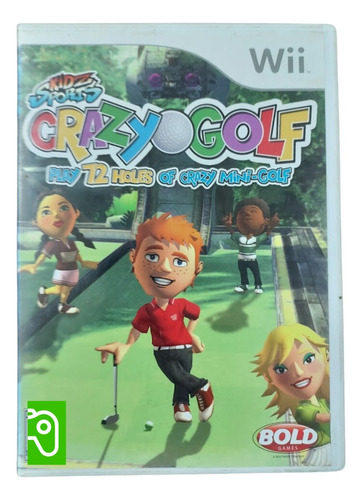 Kids Sports: Crazy Golf Juego Original Nintendo Wii  (Reacondicionado)