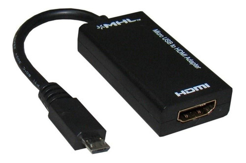 Cable adaptador micro USB V8 para Hdmi Mhl Tv Mirroring