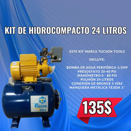 Kit De Hidrocompacto 24 Litros 