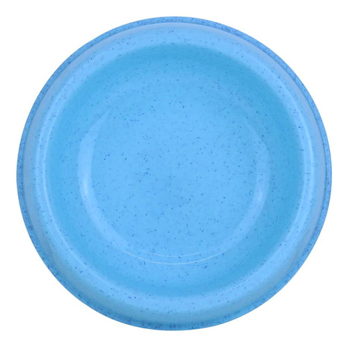 Comedouro Para Ração E Água Antiderrapante Pet Gatos 5l Cor Azul