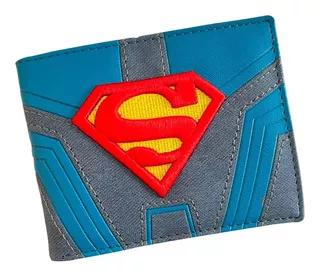 Cartera Superman Dc Billetera Comics Para Regalo