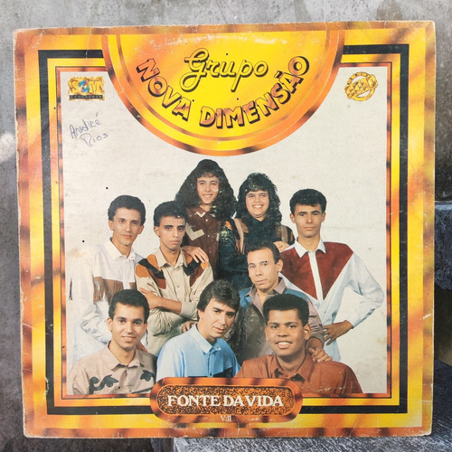 Lp Grupo Nova Dimensão - Fonte De Vida