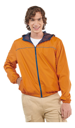 Chaqueta Para Hombre Naranja Mosculer