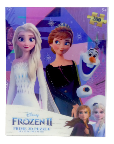 Frozen 2 Puzzle Rompecabezas 3d 200 Piezas