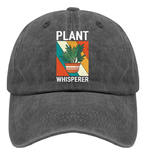 Zoobo Plant Whisperer Gorras Sombreros Hombres Moda Pigmento