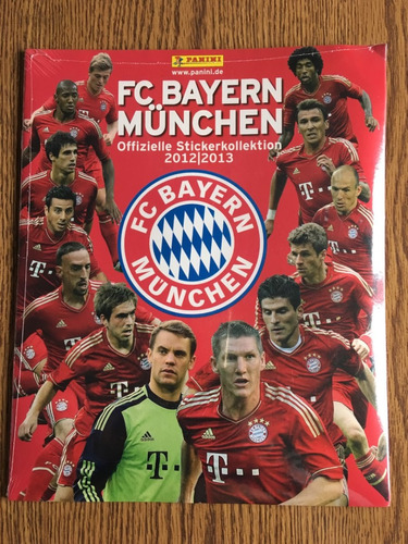 Album Bayern Munchen 2012/13 Alemanha  Panini P/ Colar
