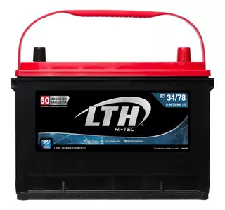 Bateria Lth Hi-tec Gmc Safari 1992 - H-34/78-800