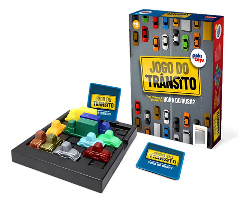 Juego De Mesa Car Parking Habilidad Destreza Transito Autos
