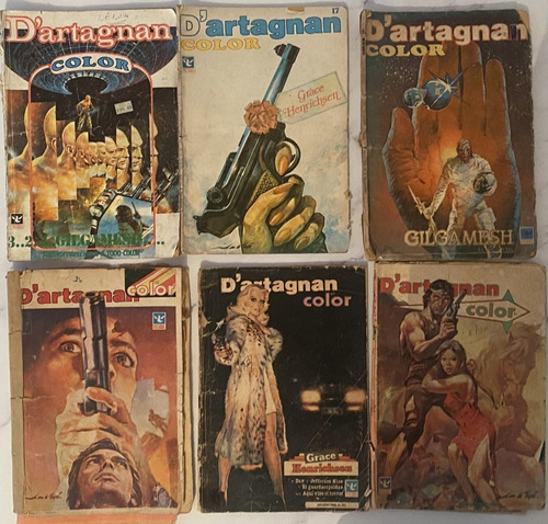 Dartagnan Color Revista Historieta 2 X 260 Columba Ej4