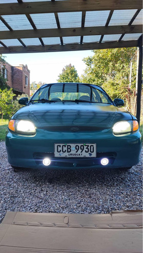 Hyundai Accent 1998 Motor Hecho A Nuevo Y Recién Pintado