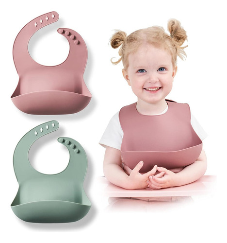 Justbeen Silicone Babs Babs De 2 Bpa Impermeable, Suave Y Un