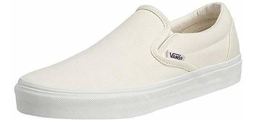 Vans Slip-core On¿ Classics, True White, 10.5 Mujeres / Homb