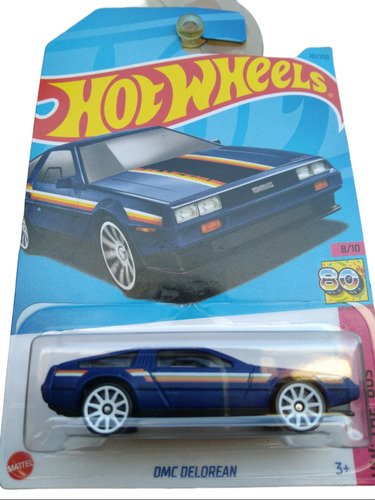 Carro Colección Hot Wheels Dmc Delorean Auto Mattel