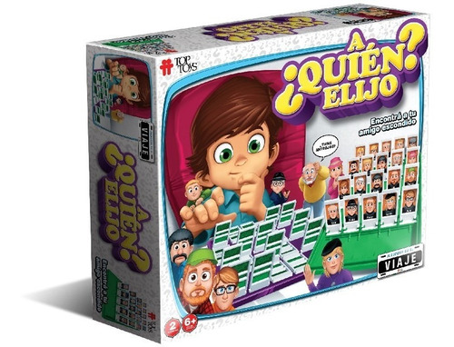 Juego De Mesa ¿a Quien Elijo? Top Toys Norte Rodados Y J.