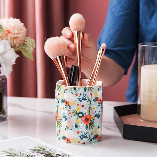 Jwest - Portalápices, Soporte Para Brochas De Maquillaje, C