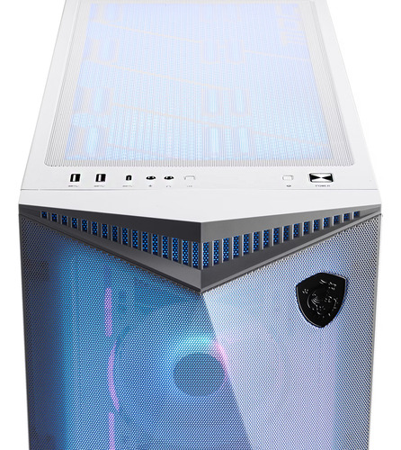 Gabinete Gamer Msi Mpg Gungnir 300r Airflow White 4 Fan