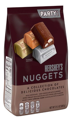 Hershey Nuggets Variado 31.5 Oz 893gr Original Inmedia