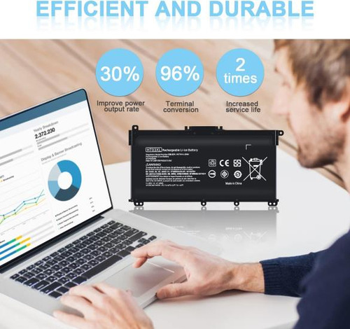 Hto3xl Batería De Repuesto Lht03xl Para Portátil Hp Pavilion