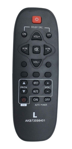 Nuevo Control Remoto De Reemplazo Home Theater Akb73598401 P