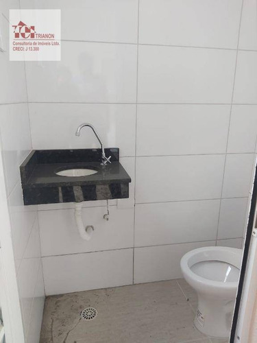 Imagem 12 de 12 de Cobertura Com 90 M² - Sem Condomínio - 2 Dormitórios (1 Suíte), 1 Vaga - À Venda Por R$ 310.000 - Vila Pires - Santo André/sp - Co0946