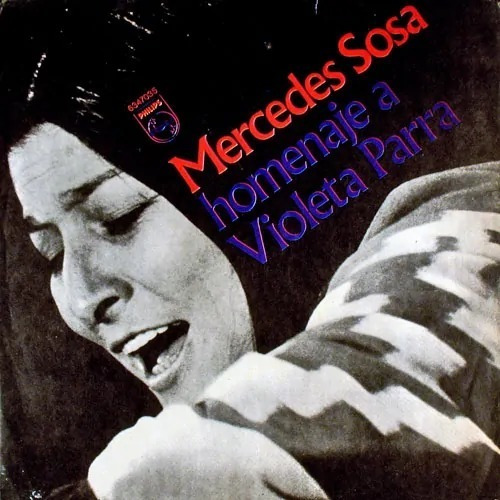 Cd Mercedes Sosa / Homenaje A Violeta Parra (1971)