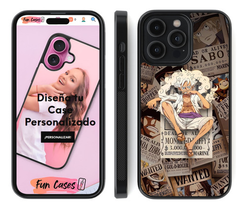 Funda One Piece Monkey D Luffy Gear 5 Zoro Sanji Shanks Tony Negro Samsung Galaxy S23 Ultra
