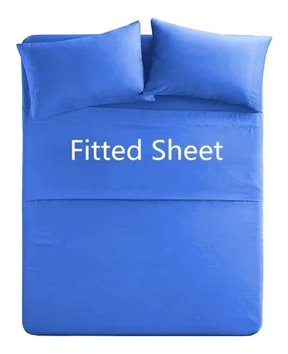Queen Size Cotton Fitted Sheet Only   Thread Count Prem...