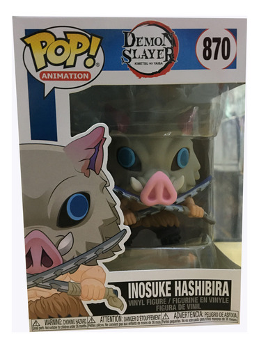 Funko Pop Anime Demon Slayer Inosuke Hashibira 870