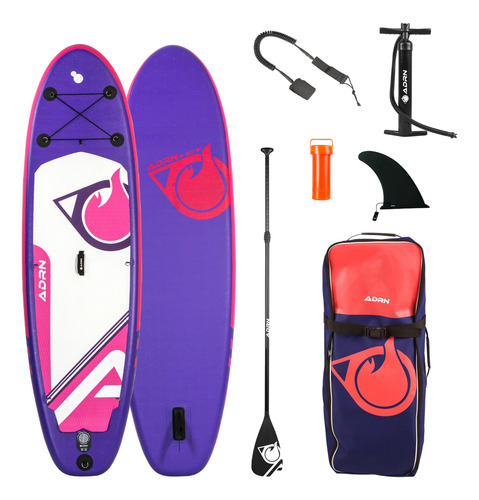Tabla De Paddle Con Remo, Bomba Y Aleta Incliuido