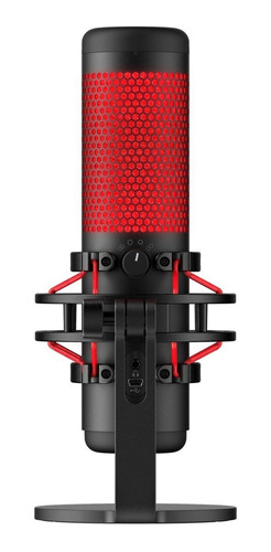 Micrófono Gamer Hyperx Quadcast Color Negro
