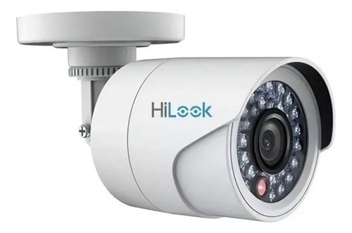 Câmera De Segurança Hilook Bullet 1mp Hd Thc B110c P 3.6mm Cor Branco