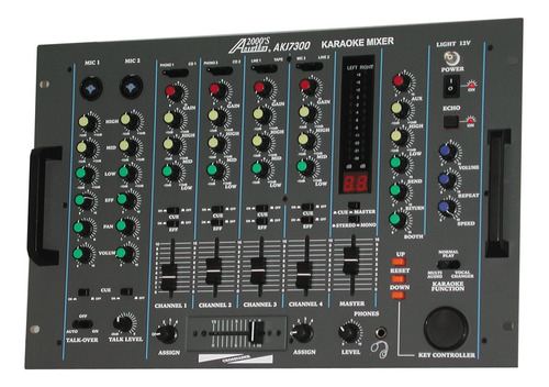 Mezclador De Dj De Audio2000s Akj7300