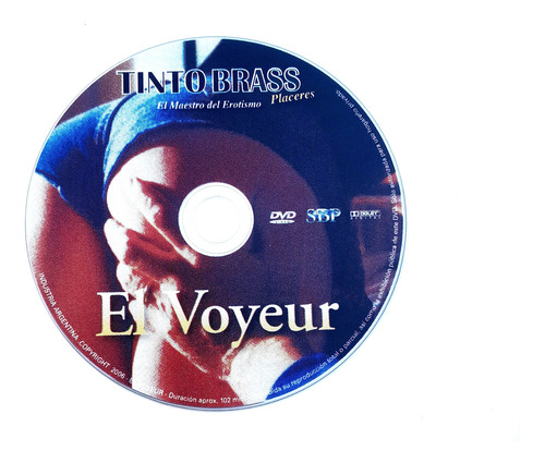 El Voyeur Tinto Brass - Dvd Orig Solo Disco - Los Germanes (Usado)