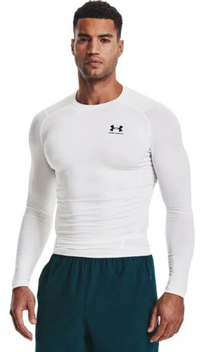 Termica Under Armour Training Hombre Comp Ls White - Menpi