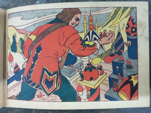 Imagen 3 de 6 de Gulliver En El Pais De Los Enanos * Dibujos Oscar Blotta *