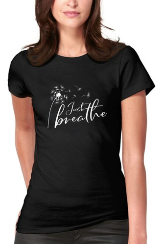 Polera Diente De Leon Just Breathe Moda Dama