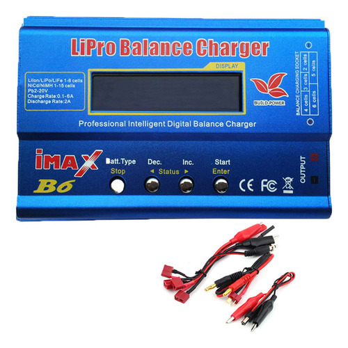 Balanza De Batería Lipo Rc B6 Nimh Pantalla Lcd Digital Imax