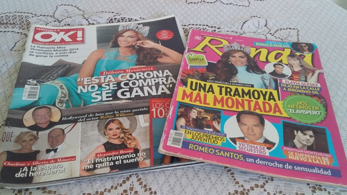 Revistas Miss Venezuela Mundo 2014 Ronda Y Ok!