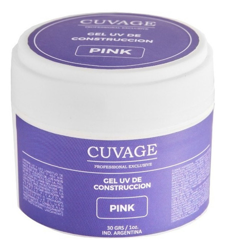 Imagen 1 de 1 de Gel Construccion Uñas Esculpidas Gelificadas Cuvage Uv Led C