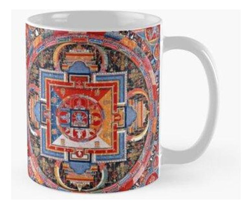 Taza Mandala De La Diosa (budismo Tibetano, Ilustraciones Re