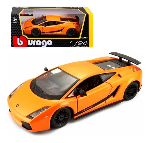 Lamborghini Gallardo Superleggera 2007 Naranja Burago Febo