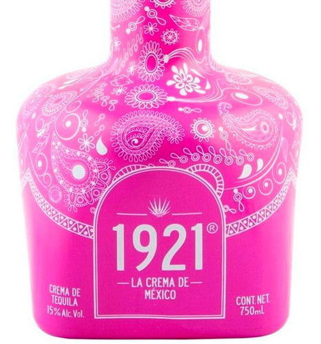 Caja De 6 Crema De Tequila 1921 Irresistible 750 Ml
