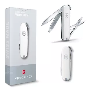 Canivete Victorinox Classic Sd Branco 7 Funções 0.6223.7g