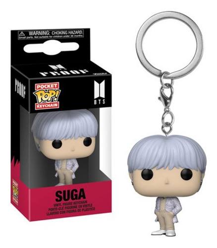 Llavero Funko Pop Keychain Suga - Bts