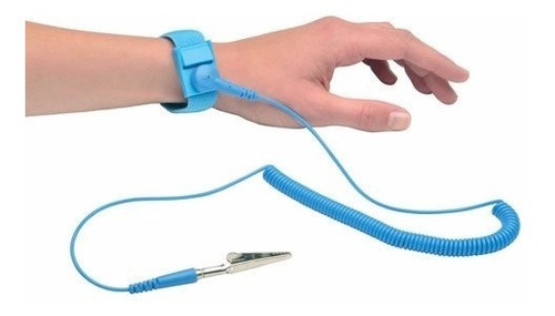 Imagen 3 de 7 de Manilla Pulsera Antiestática Ajustable Alta Calidad