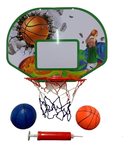 Mini Aro De Basquet Infantil Juego Tablero Pelota Juguete